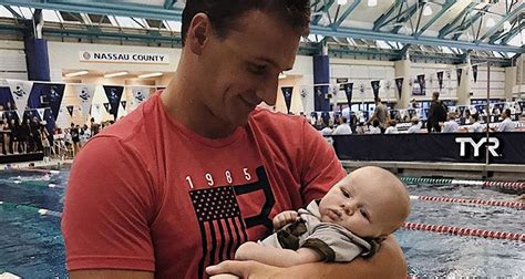 Ryan Lochte Is Getting His Newborn Son Ready For The Olympics Caiden