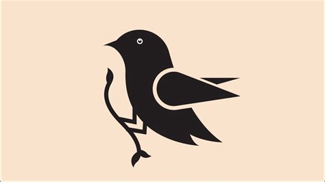 Professional Bird Logo Design Tutorial In Adobe Illustrator Cc 2019