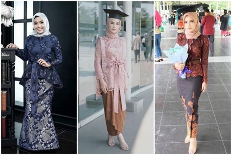Jual Kebaya Modern Jadi Untuk Wisuda Hijab  Jual Dress Brokat  Baju