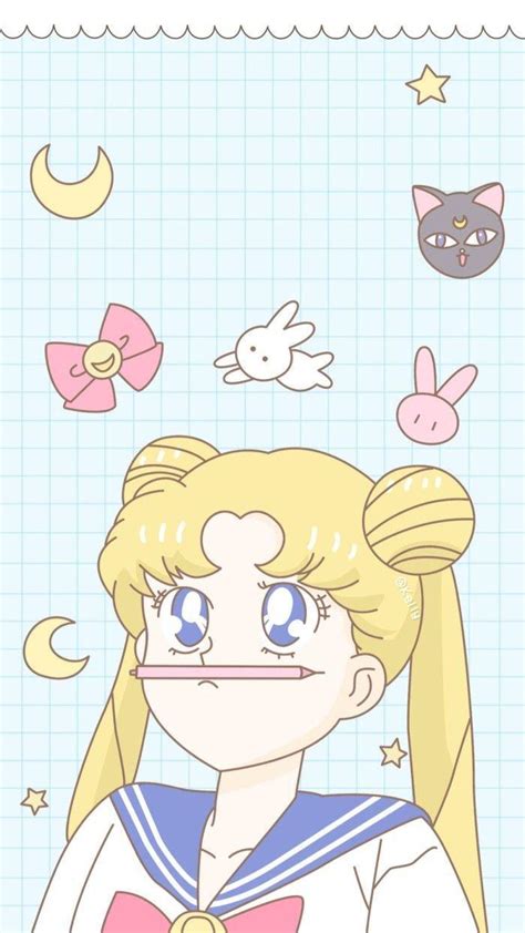 Pastel Sailor Moon Wallpapers Top Free Pastel Sailor Moon Backgrounds