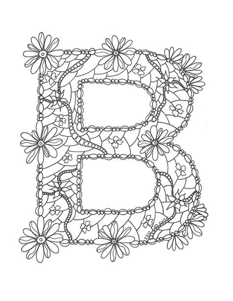 Letter B Coloring Pages At Free Printable Colorings