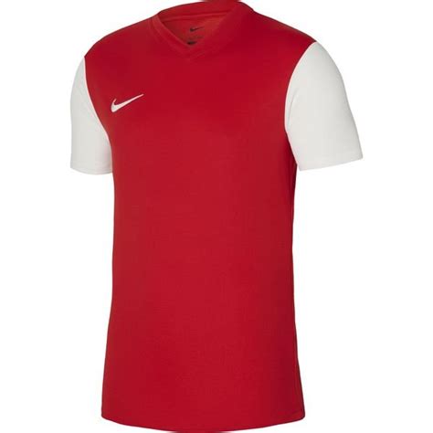 Nike Voetbalshirt Tiempo Premier II Rood Wit Unisportstore Nl