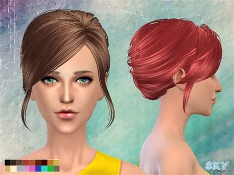 Sims 4 Hairs The Sims Resource Hairstyle 271 Jany By