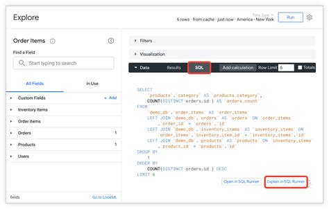 Managing Database Functions With Sql Runner Looker Google Cloud