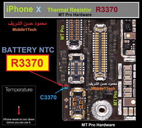 Iphone X Battery Ntc R3370