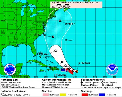 Las condiciones de tormenta tropical son posible en el area bajo vigilancia esta noche y el. Hola Puerto Rico: Huracán Earl: Aviso de Tormenta Tropical ...