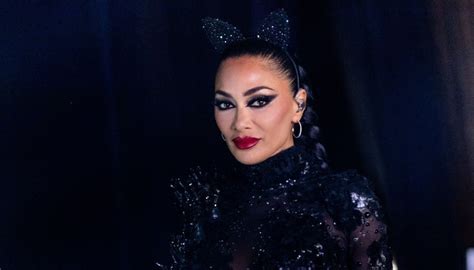 Nicole Scherzinger Dresses Catwoman In Skintight Catsuit For