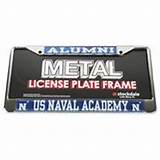 Usna License Plate Frame