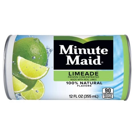 Minute Maid Frozen Concentrated Limeade Fruit Drink 12 Fl Oz Harris