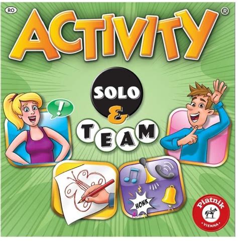 Piatnik Joc Activity Solo And Team Elefantro
