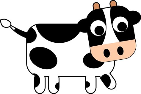 Animal Cartoon Cow · Free Vector Graphic On Pixabay