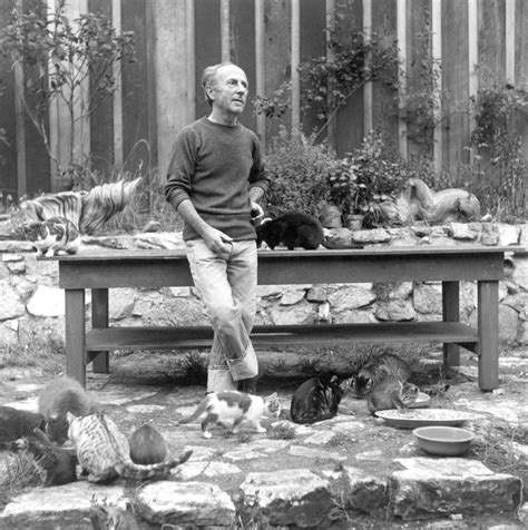 Cunningham Edward Weston Photographer With His Cats 1945 Imogen