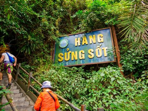 Hang Sung Sot Cave Ha Long Bay Vietnam Editorial Stock Photo Image