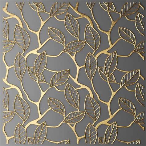 Maybe you would like to learn more about one of these? PrintMySpace - Vintage Gold and Grey Lattice Wallpaper ...