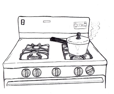Typically pieces for homes will be referred to as a refrigerator, stove, oven, and dishwashers. Gas Stove How To on Behance