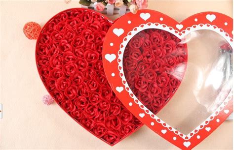 100soap flower Roses Wedding send girlfriend July 7th ... However, you can also choose any other valentine's sweeties.
