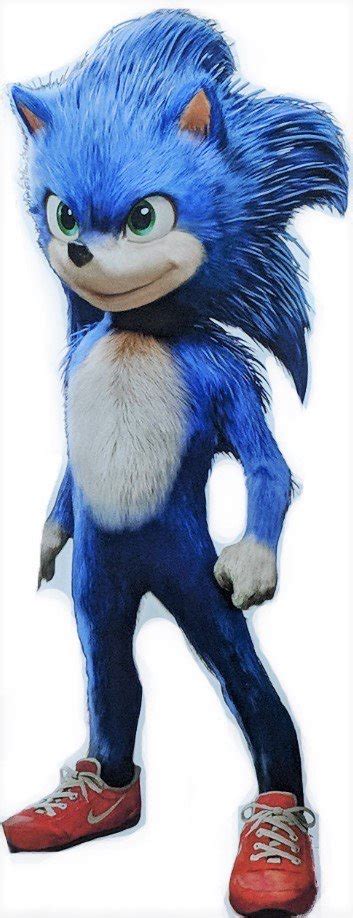 Full Body Render Of Movie Sonic The Hedgehog Supposedly Leaked