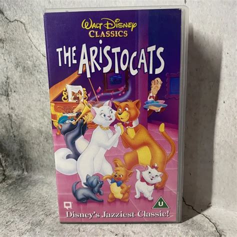 Walt Disney Classics The Aristocats Video Tape Vhs Animated Classic Sexiz Pix