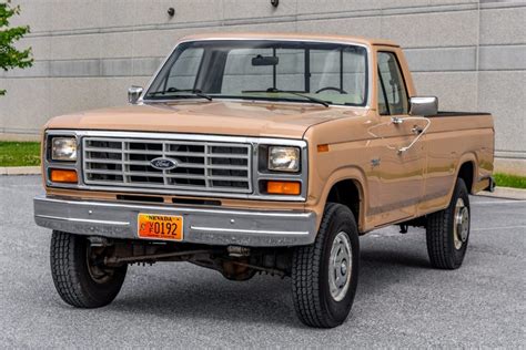 No Reserve 36k Mile 1984 Ford F 250 4x4 4 Speed For Sale On Bat