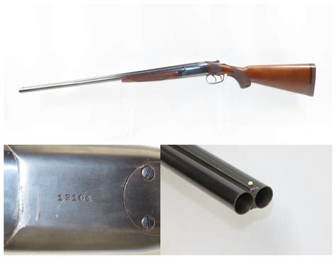 C1939 Manufactured Winchester Model 24 Double Barrel 12 Gauge Shotgun C