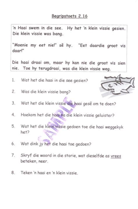 Some of the worksheets displayed are english language arts reading comprehension grade 8, grade 9 november 2012 english first additional language, exams, reading comprehension, 2014 grades 8. Begripstoets graad 6 | Afrikaans, Homeschool, Comprehension