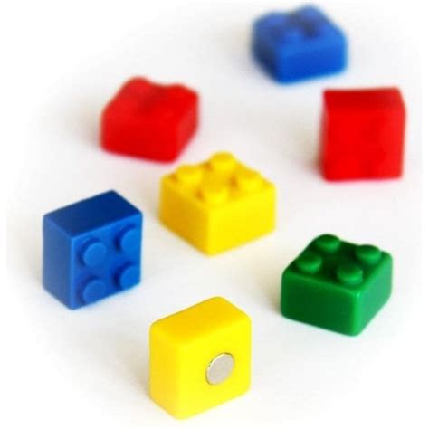 Assorted Popular Shape Office Magnets Brick
