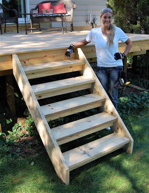 Mpi Concepts Diy Stairs Outdoor Deck Stairs Deck Steps