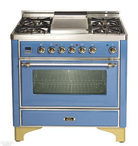 Majestic range in enameled stainless steel by ILVE ...