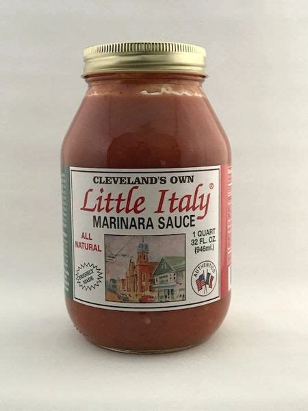 632oz Clevelands Own Little Italy Marinara Sauce 6 Pack