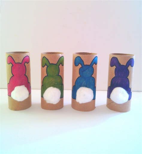 Toilet Paper Tube Easter Bunnies Thriftyfun
