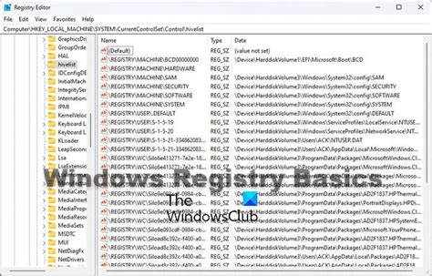 Windows Registry Basics Explained