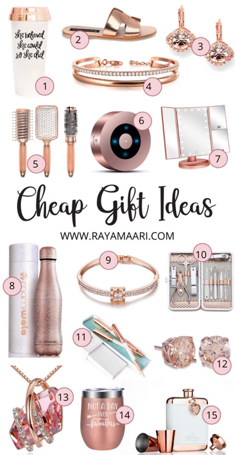 Gifts that she will love. 60 Cheap And Affordable Christmas Gift Ideas For Her