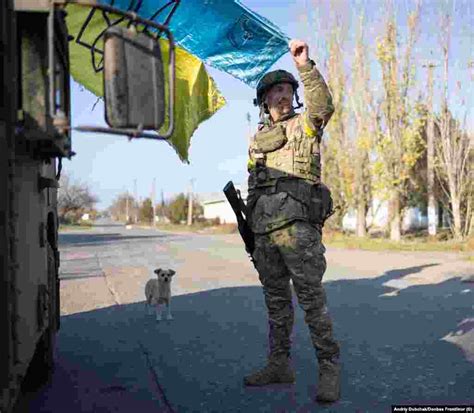 Tears Joy On The Streets As Ukrainian Troops Push Toward Kherson