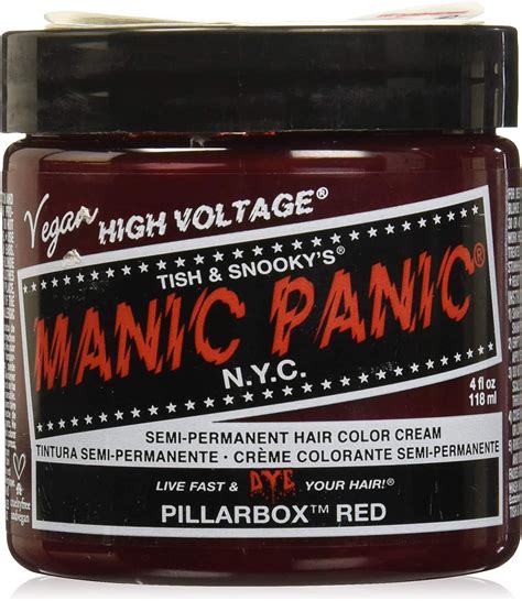 Manic Panic High Voltage Classic Cream Formula Pillarbox Red Kg