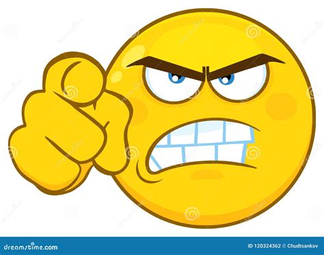 Angry Yellow Star Cartoon Emoji Face Character With Aggressive Expressions CartoonDealer Com