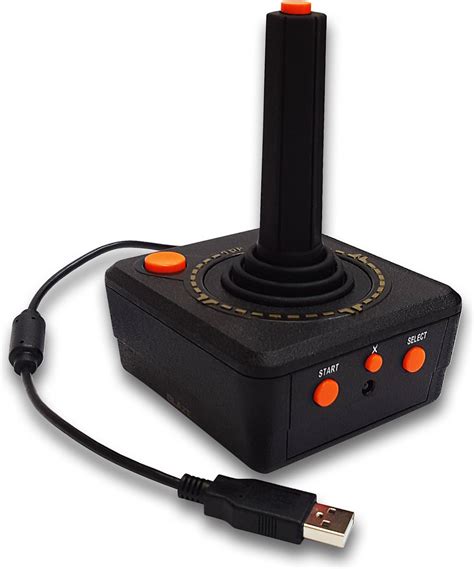 Atari Retro Pc Usb Joystick Vault Bundle 100 Games