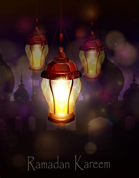 Creative Ramadan Jareem Dark Color Background Vector 19 Free Download