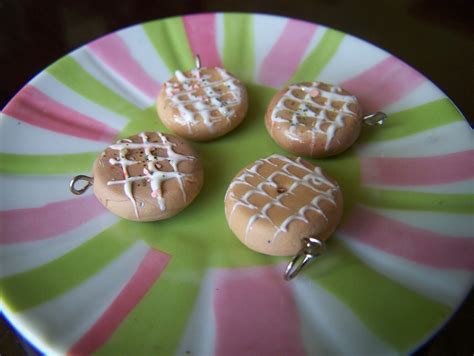 Frosted Pastry Clay Charms · A Clay Pie · Molding On Cut Out Keep