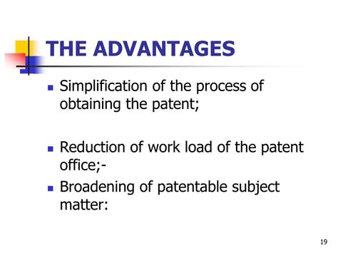 Ppt The Advantagedisadvantage Of The Harmonization Of The Patent