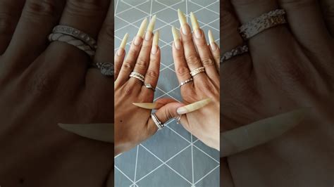 Pretty Natural Nails And Awesome Hands By Our Model Hebzy April 2021 Youtube