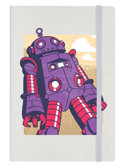 The Future Is Here A5 Cream Hard Cover Notebook Grindstore Wholesale