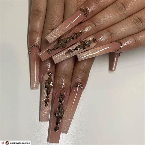 52 Instagram Baddie Nails Acrylic Designs Ideas Long Acrylic Nail Designs Long Acrylic Nails