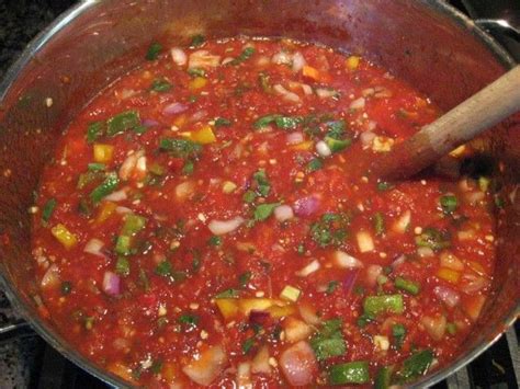 Homemade salsa recipe key ingredients. Recipe: Best Home Canned Thick and Chunky Salsa | Canning recipes, Salsa canning recipes, Canned ...