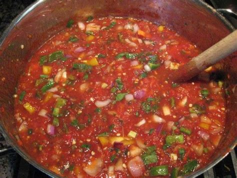 Drain the tomatoes in a colander to remove the excess liquid from the can. Recipe: Best Home Canned Thick and Chunky Salsa | Canning ...