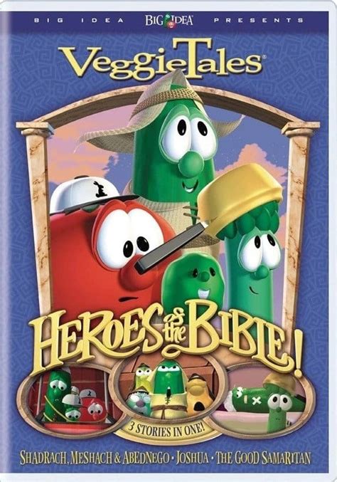 Veggietales Heros Of The Bible Stand Up Stand Tall Stand Strong