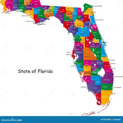 State Of Florida Stock Photography - Image: 9419802