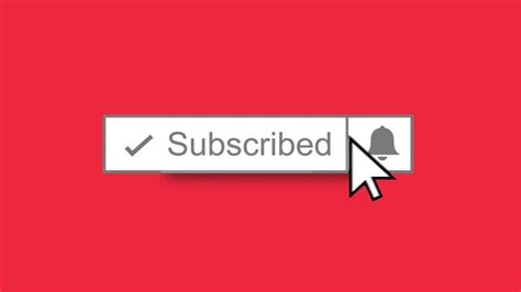 Animated Youtube Subscribe Button Template