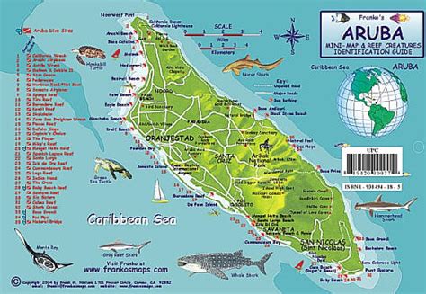 Aruba Road Maps Detailed Travel Tourist Driving