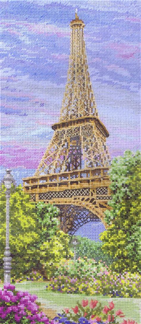 Modern cross stitch patterns cross stitch charts cross stitch designs cross stitching cross stitch embroidery cross stitch pictures simple embroidery perler patterns cross stitch flowers. The Eiffel Tower - cross stitch kit by Anchor