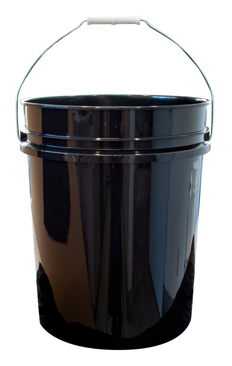 Argee 5 Gallon Black Bucket 10 Pack